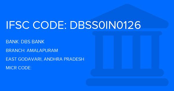 Dbs Bank Amalapuram Branch IFSC Code