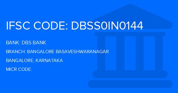 Dbs Bank Bangalore Basaveshwaranagar Branch IFSC Code
