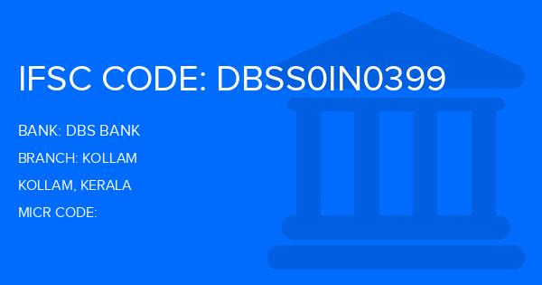 Dbs Bank Kollam Branch IFSC Code