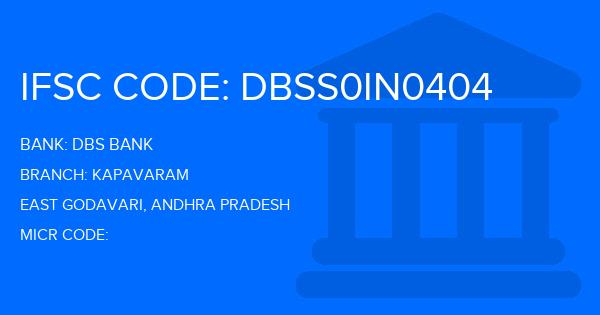 Dbs Bank Kapavaram Branch IFSC Code
