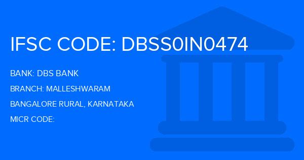 Dbs Bank Malleshwaram Branch IFSC Code