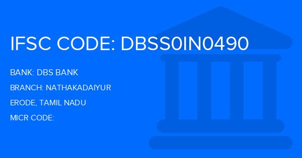 Dbs Bank Nathakadaiyur Branch IFSC Code
