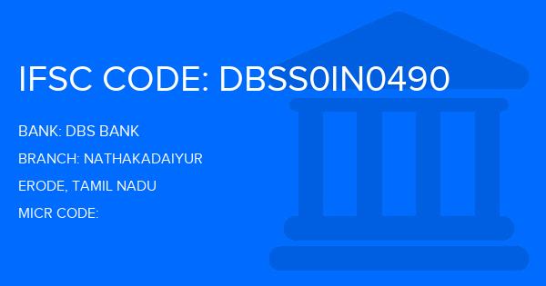 Dbs Bank Nathakadaiyur Branch IFSC Code