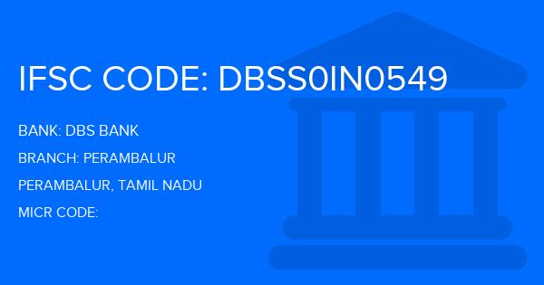 Dbs Bank Perambalur Branch IFSC Code