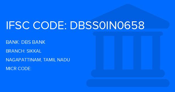 Dbs Bank Sikkal Branch IFSC Code