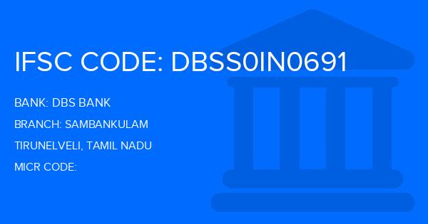 Dbs Bank Sambankulam Branch IFSC Code