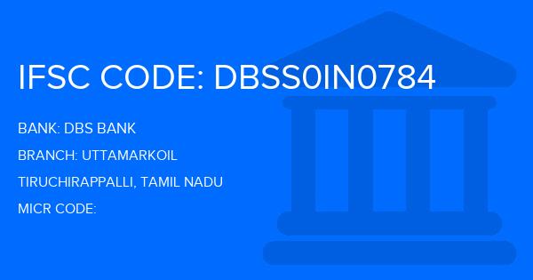 Dbs Bank Uttamarkoil Branch IFSC Code