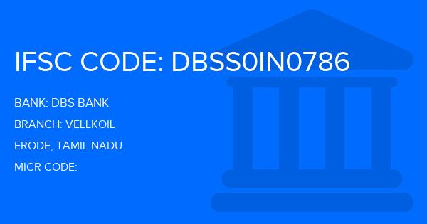 Dbs Bank Vellkoil Branch IFSC Code