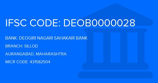 Deogiri Nagari Sahakari Bank Sillod Branch IFSC Code