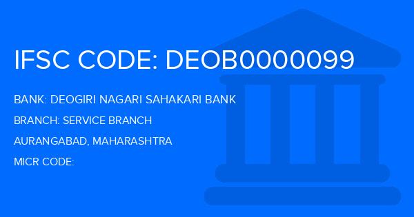 Deogiri Nagari Sahakari Bank Service Branch