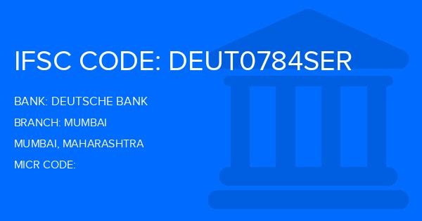 Deutsche Bank Mumbai Branch IFSC Code