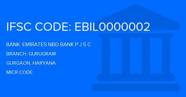 Emirates Nbd Bank P J S C Gurugram Branch IFSC Code