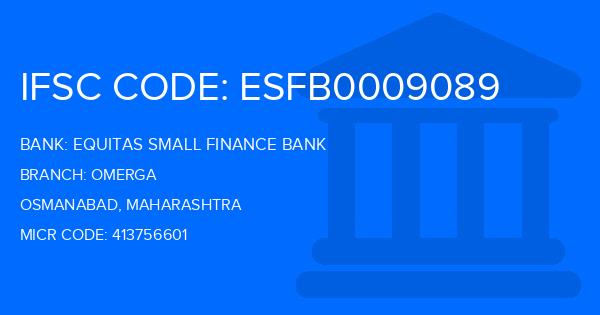 Equitas Small Finance Bank Omerga Branch IFSC Code