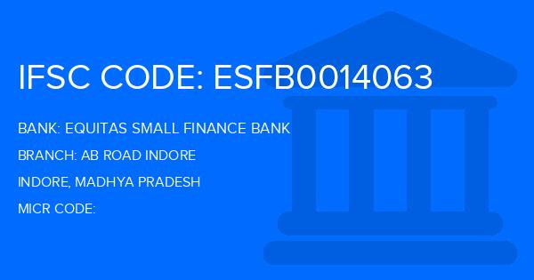 Equitas Small Finance Bank Ab Road Indore Branch IFSC Code