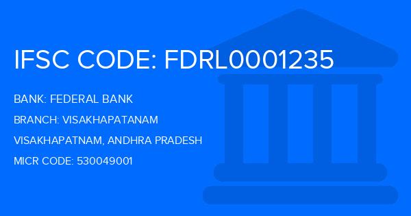 Federal Bank Visakhapatanam Branch IFSC Code
