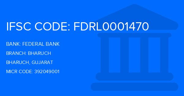 Federal Bank Bharuch Branch IFSC Code