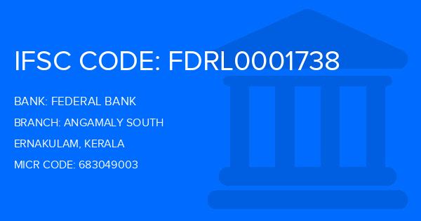 Federal Bank Angamaly South Branch IFSC Code