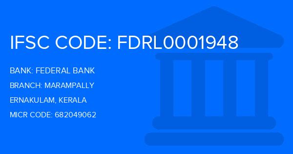 Federal Bank Marampally Branch IFSC Code