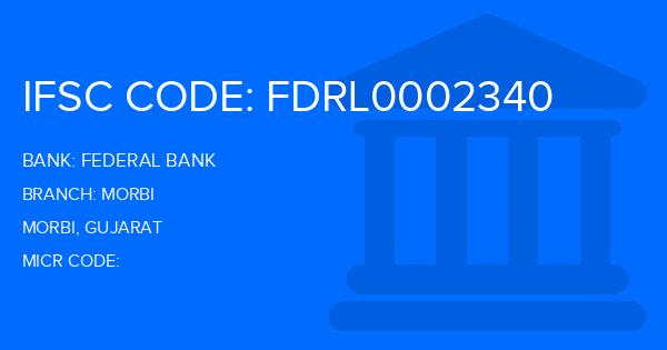 Federal Bank Morbi Branch IFSC Code