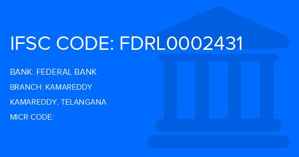 Federal Bank Kamareddy Branch IFSC Code