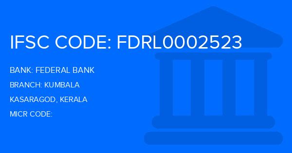 Federal Bank Kumbala Branch IFSC Code