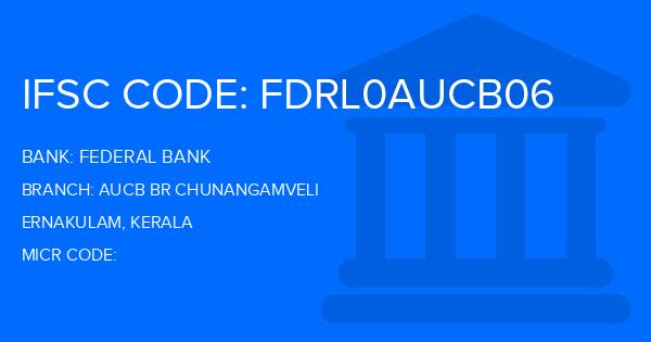 Federal Bank Aucb Br Chunangamveli Branch IFSC Code