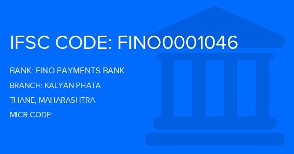 Fino Payments Bank Kalyan Phata Branch IFSC Code