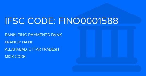 Fino Payments Bank Naini Branch IFSC Code