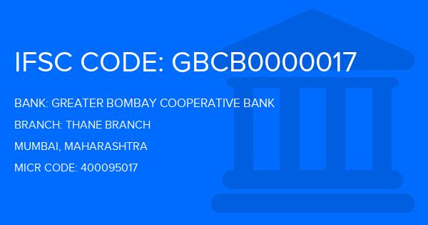 Greater Bombay Cooperative Bank Thane Branch