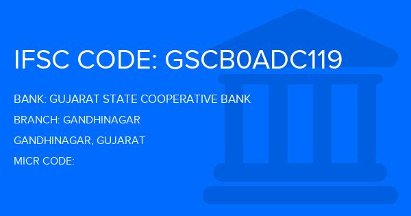 Gujarat State Cooperative Bank Gandhinagar Branch IFSC Code