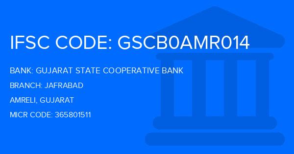 Gujarat State Cooperative Bank Jafrabad Branch IFSC Code