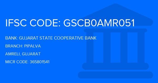 Gujarat State Cooperative Bank Pipalva Branch IFSC Code