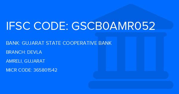 Gujarat State Cooperative Bank Devla Branch IFSC Code