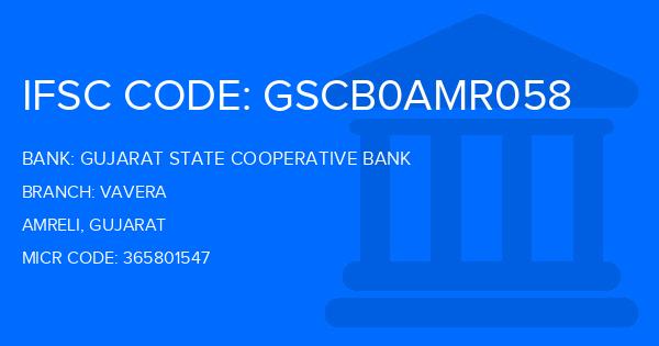 Gujarat State Cooperative Bank Vavera Branch IFSC Code