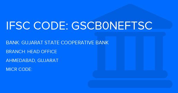 Gujarat State Cooperative Bank Head Office Branch IFSC Code