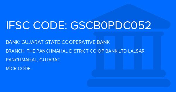 Gujarat State Cooperative Bank The Panchmahal District Co Op Bank Ltd Lalsar Branch IFSC Code