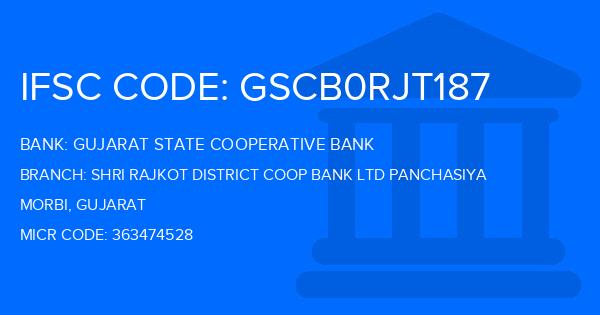 Gujarat State Cooperative Bank Shri Rajkot District Coop Bank Ltd Panchasiya Branch IFSC Code