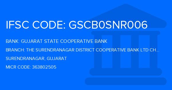Gujarat State Cooperative Bank The Surendranagar District Cooperative Bank Ltd Chuda Branch IFSC Code