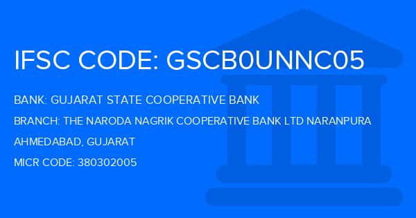 Gujarat State Cooperative Bank The Naroda Nagrik Cooperative Bank Ltd Naranpura Branch IFSC Code