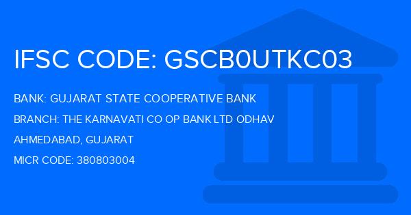 Gujarat State Cooperative Bank The Karnavati Co Op Bank Ltd Odhav Branch IFSC Code