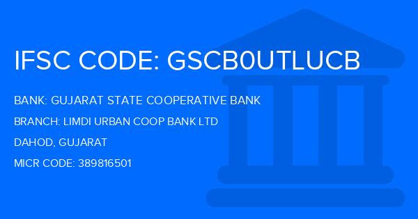 Gujarat State Cooperative Bank Limdi Urban Coop Bank Ltd Branch IFSC Code