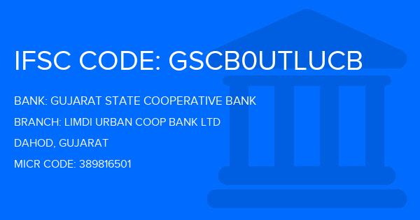 Gujarat State Cooperative Bank Limdi Urban Coop Bank Ltd Branch IFSC Code