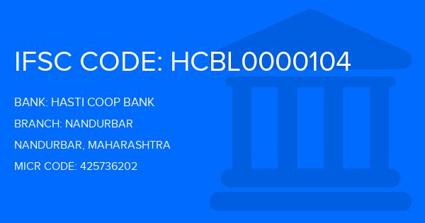 Hasti Coop Bank (HCB) Nandurbar Branch IFSC Code