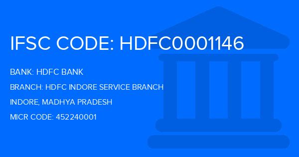 Hdfc Bank Hdfc Indore Service Branch