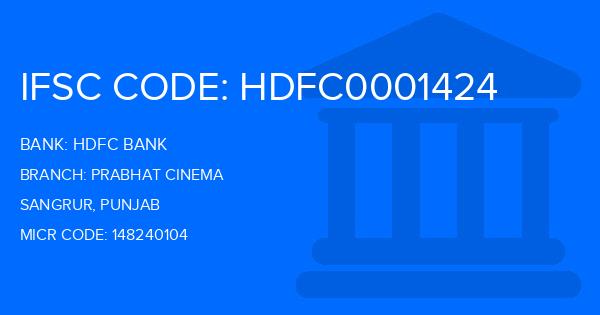 Hdfc Bank Prabhat Cinema Branch IFSC Code