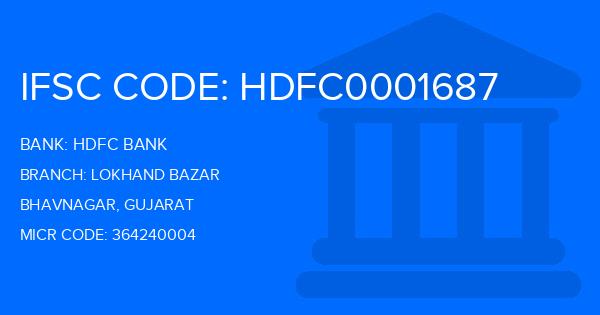 Hdfc Bank Lokhand Bazar Branch IFSC Code