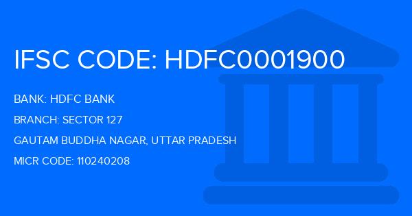 Hdfc Bank Sector 127 Branch IFSC Code