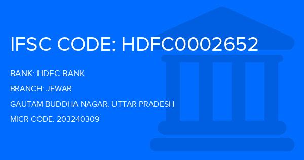 Hdfc Bank Jewar Branch IFSC Code