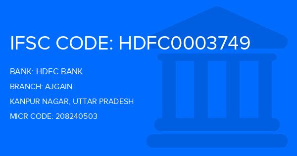 Hdfc Bank Ajgain Branch IFSC Code