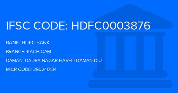 Hdfc Bank Kachigam Branch IFSC Code